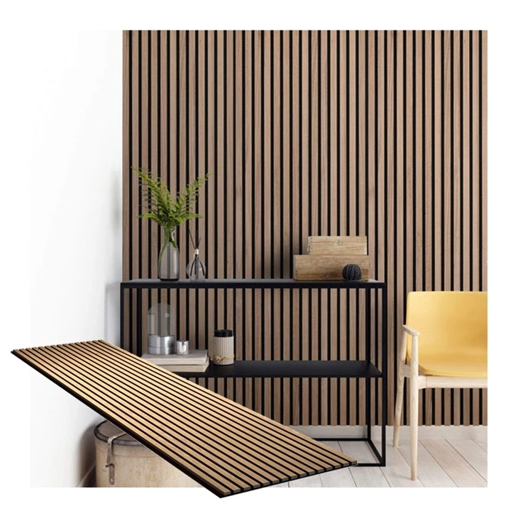 Akustische Holzlattenplatten