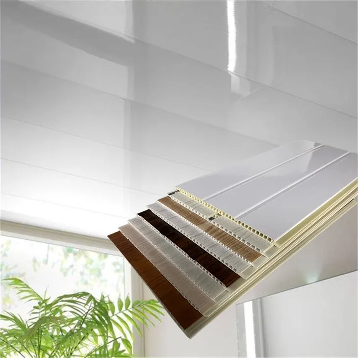 Günstige PVC -Zunge und Rillendecke