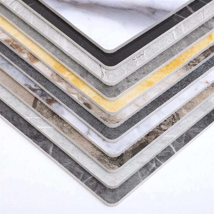 PVC -Panel Grau Marmor