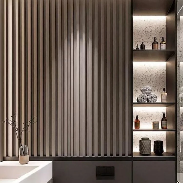 application of WPC decorative wall panel 3