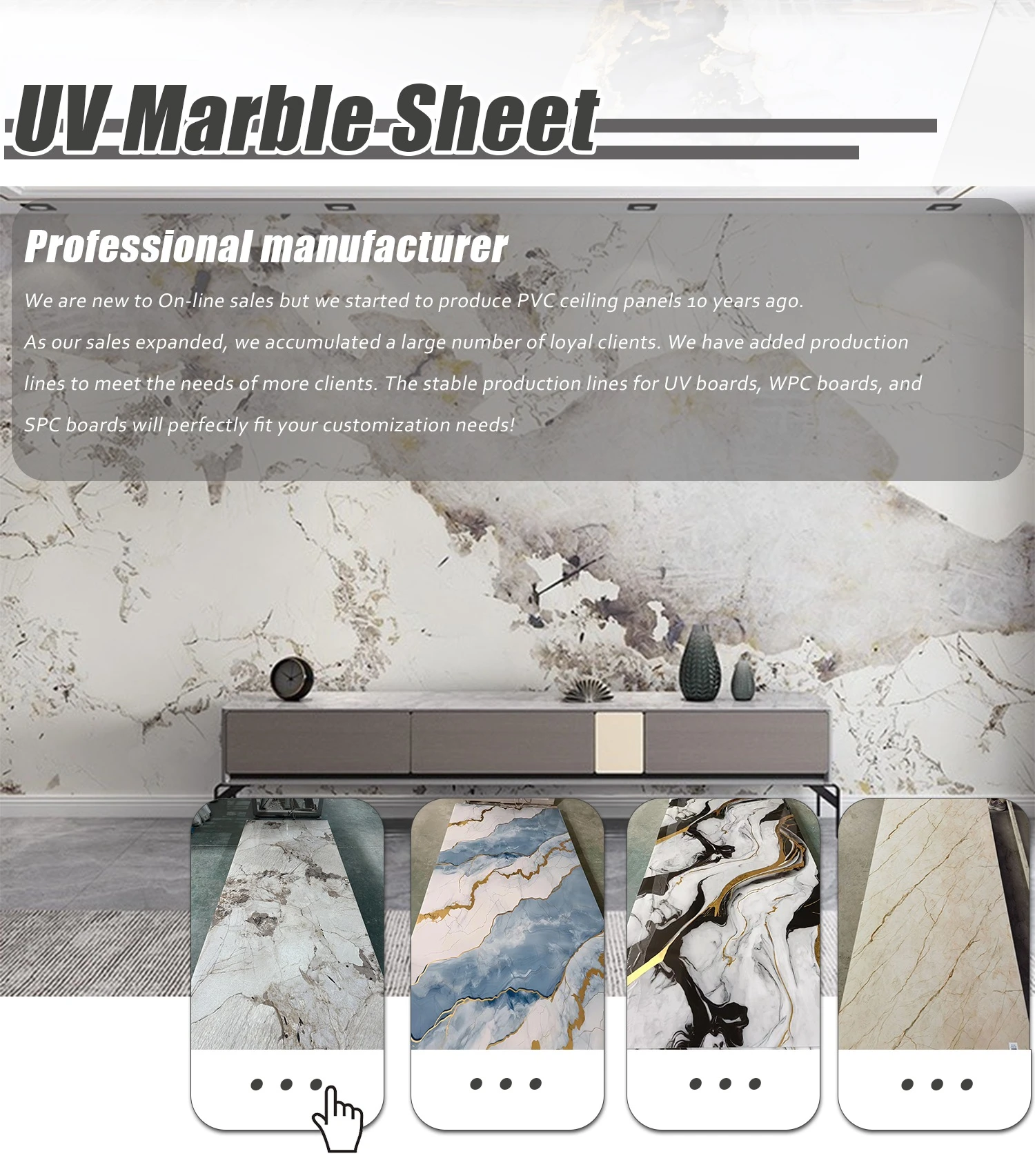 PVC marble PVC marble