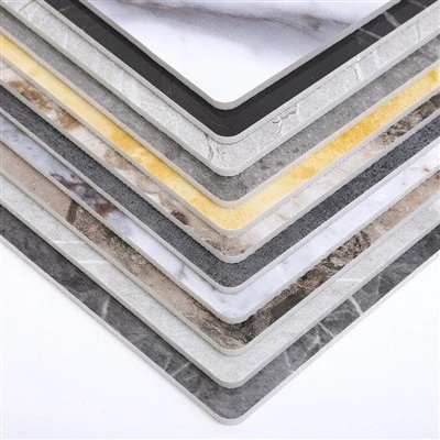 PVC -Panel Grau Marmor