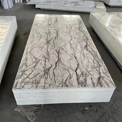 PVC -Blatt Marmor Finish